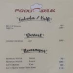 Food Break Faluda Kulfi Menu