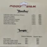 Food Break Starters and Soups Menu