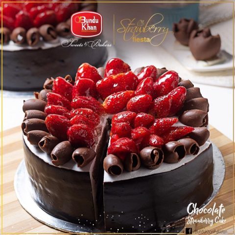 Bundu Khan Strawberry Cake