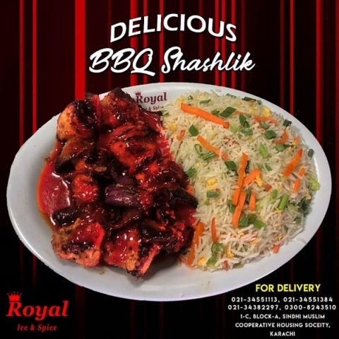 ROYAL ICE & SPICE Menu