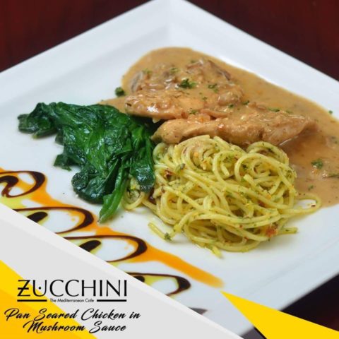 Zucchini The Mediterranean Cafe Location