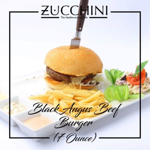 Zucchini The Mediterranean Cafe Menu