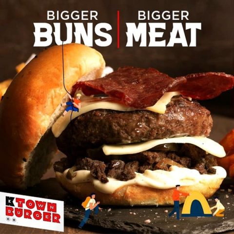 K Town Burger Co Menu