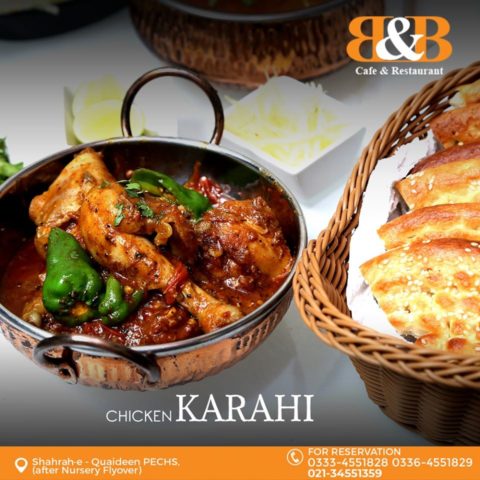 B & B Restaurant Menu