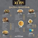 XI'AN Fusion Menu