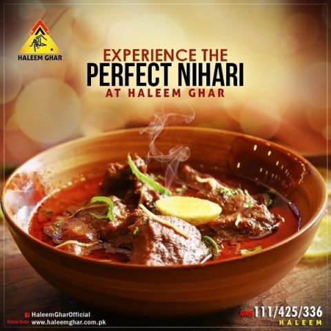 Haleem Ghar Menu