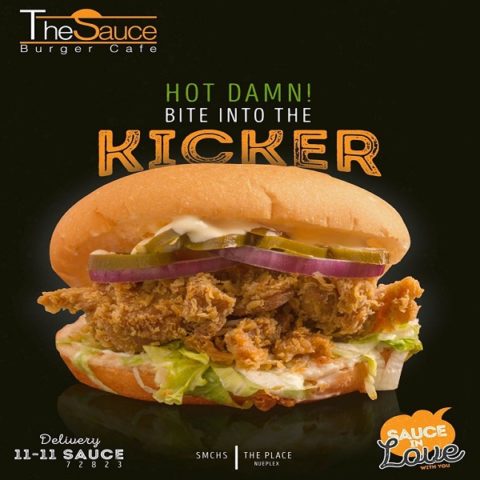 The Sauce Burger Cafe Contact Number
