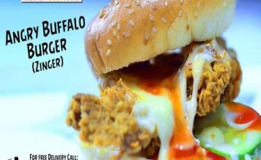 Angry Burger Menu