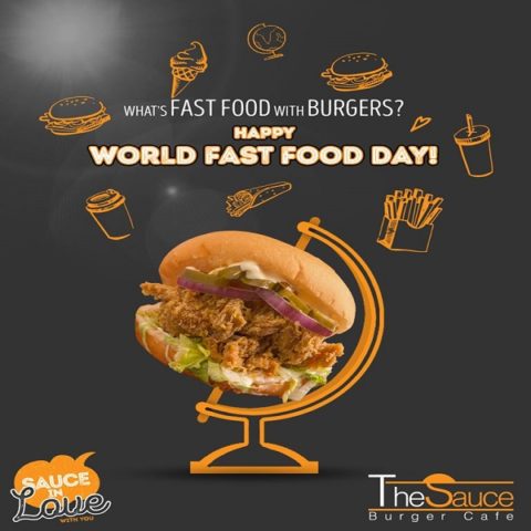 The Sauce Burger Cafe Menu