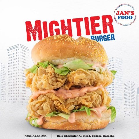 Jan's Food BIRYANI Menu