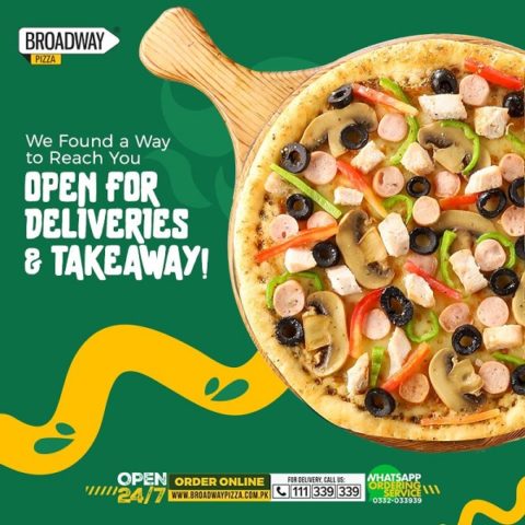 Broadway Pizza Contact Number