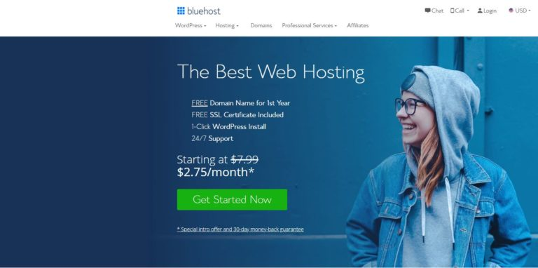 bluehost - web hosting service provider