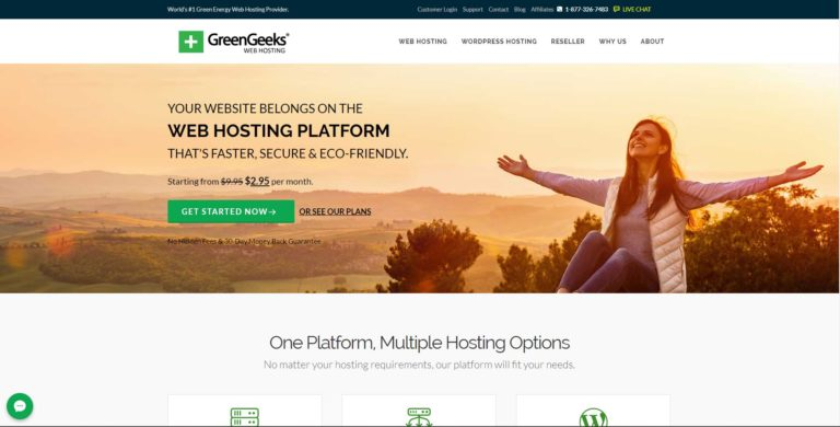 GreenGeeks – best web hosting service